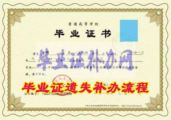 畢業證遺失補辦流程
