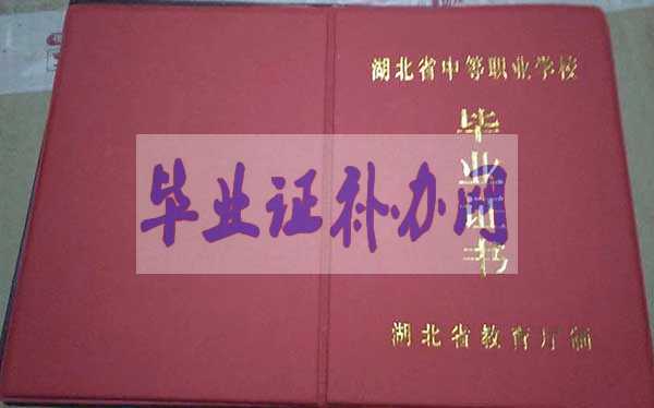 湖北省中專畢業證