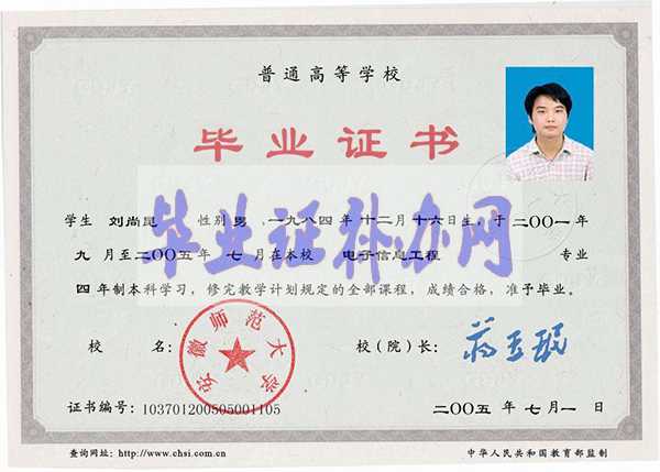 安徽大學(xué)畢業(yè)證樣本圖片模板_學(xué)校簡介